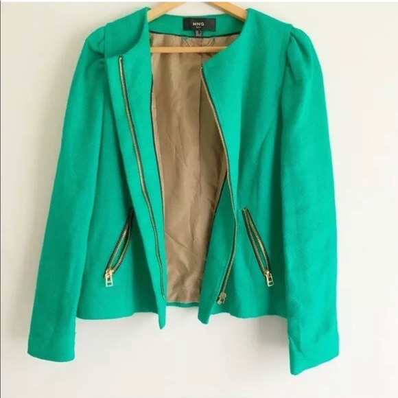 Mango Jackets & Blazers - Green MNG blazer